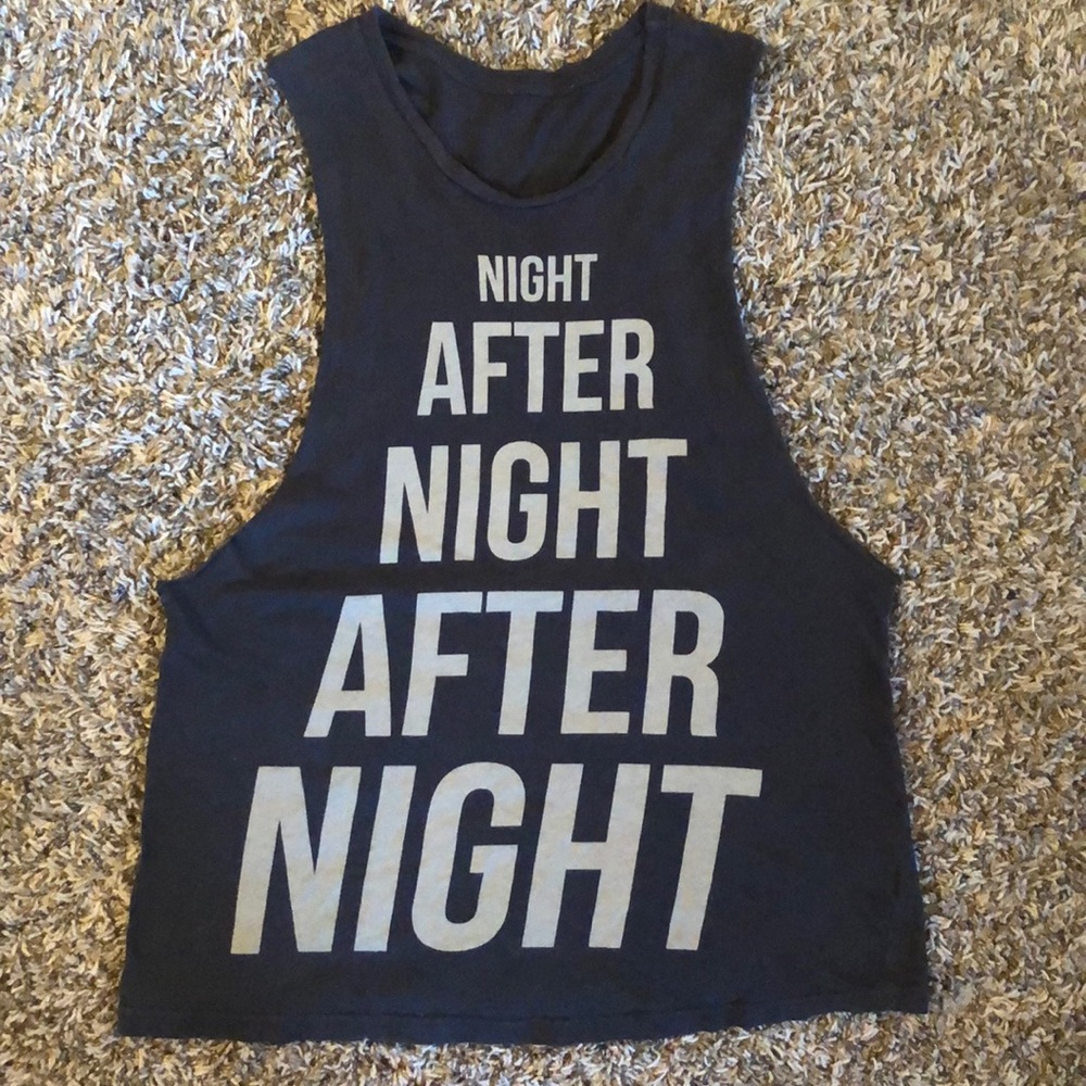 Truly Madly Deeply Graphic Cut off tank